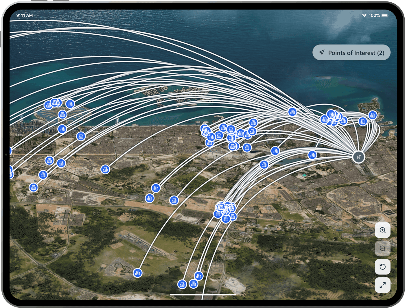 Branded interactive maps